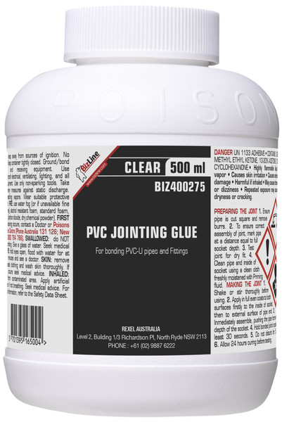 Transparent PVC glue