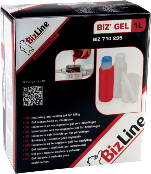 Bizline BIZ710000  Gel isolant d'étanchéité pour boite plexo