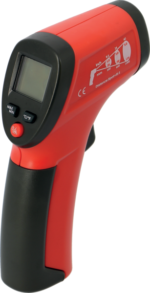 Thermomètre infra rouge laser, mesure de surface - 20 à + 260